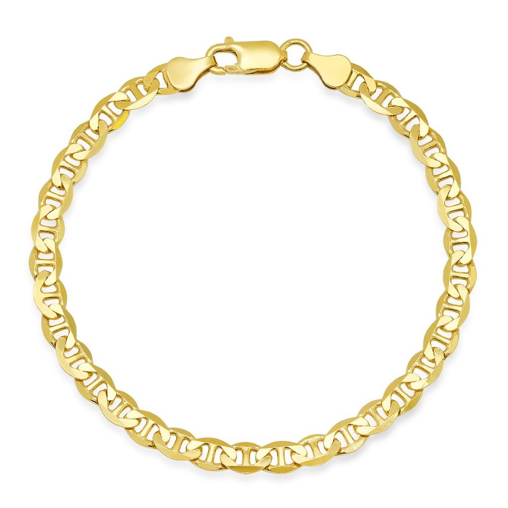 Mens Thick Gucci Mariner Chain Bracelet - 8.5" inches - 925 Italy